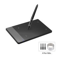 HUION 420 Black 4-by-2.23 Inches OSU! Tablet Graphic Drawing Tablet Signature Pad for Mac and Windows PC