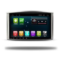 Car Radio GPS 10.2 Inch Android 8.1 Core Core Navi for Toyota Land Cruiser 100 LC100 Lexus IX470 1998-2009 Bluetooth WiFi Navigation (Android 8.1 4+32G for Cruiser 100)