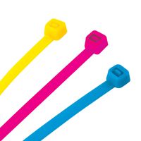 Performance Tool W2929 150pc Neon Cable Tie Set (4", 8" and 12")