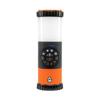 ECOXGEAR 100% Waterproof EcoLantern with High Intensity LED's, Built in 360 Degree Bluetooth Speaker & 4,400 mAh Power Bank - Orange