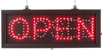 Displays2go Rectangular LED Sign, Reads"Open/Closed" (LEDOPCLN3)