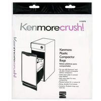 Heavy Duty Trash Compactor Bags - 60 Count - Fits All 15-inch Rectangular Drawer Compactors - Made in the USA