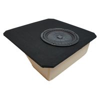 Compatible with 1997-2004 Chevy Corvette Coupe C5 Z06 Kicker CompVT CVT12 Single 12" Sub Box Enclosure - Final 2 Ohm