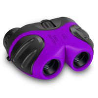 meet sun 3-8 Year Old Girl, Compact Binoculars for Kids Yard Toys, Best Gift for 4-10 Year Girls to Watching Birds, Telescope Boys Gifts 10 Years Old to Wildife(Purple)