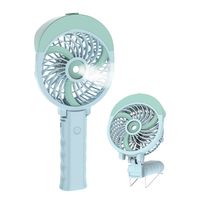 HandFan Handheld Misting Fan USB/Battery Operated Mist Fan Rechargeable Portable Cooling Fan Personal Spray Fan Mister with 55ml Water Tank/Humidifier/3 Speeds
