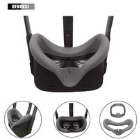 VR Face Silicone Cover Mask & Face Pad for Oculus Quest Face Cushion Cover Sweatproof Lightproof