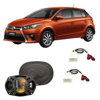 Compatible with Toyota Yaris 2007-2016 Rear Deck Factory Replacement Harmony HA-R69 Speakers New