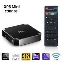Android 9.0 TV Box,X96 Mini Smart TV Box with 2G/16G HD Media Player,Support 4K WiFi Android Box with Remote Control