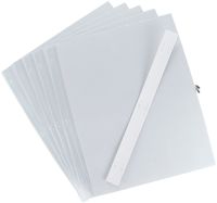 Pioneer Postbound Top Loading Page Protectors 5/Pkg, 12 Inch by 15 Inch with White Inserts