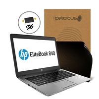 Celicious Privacy 2-Way Anti-Spy Filter Screen Protector Film Compatible with HP Elitebook 840 G1 (Non-Touch)