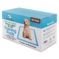 Extra-Large 36" x 28" Puppy Training Pads for Large Breeds by Best Pet Supplies