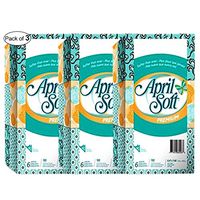 April Soft Premium Facial Tissues (6 Pack) (Pack of 3)