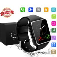 Android Smart Watch for Women Men, 2019 Bluetooth Smartwatch Smart Watches Touchscreen with Camera, Cell Phone Watch with SIM Card Slot Compatible Android Samsung iOS Phones XS 8 7 6 Note 8 9 Adult
