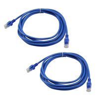 Milliongadgets(TM) Brand New 9 FT foot 3M RJ45 CAT5E Ethernet Network LAN Cable Cord
