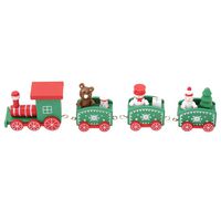 GUAngqi Wooden Train Cars Set, Train Toy Collection for Toddler Boys and Girl