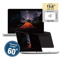 KAEMPFER Edge to Edge Privacy Screen Protectors Filter for No Frame Widescreen Laptop 15.6 inch 16:9 (14.1" x 8.3"/357 x 212mm)