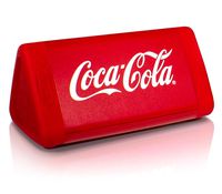 OontZ Angle 3 Coca-Cola Edition - Enhanced Stereo IPX5 Splashproof Bluetooth Speaker with AMP 10 Watts Power, Bass Radiator, 100' Wireless Range Bluetooth 4.2