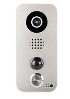 Faceplate F101 for DoorBird Video Door Station D10x Series, Stainless-Steel Edition