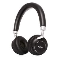 Yeitur Bluetooth Headphones with Mic Wireless Headphones On-Ear, Ultra Comfortable Protein Earpads Rotatable, HiFi Stereo Headset, Wired and Wireless Dual Mode PC/Cell Phones/TV