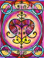 Erzulie Freda Veve Love Magic Miracles Voodoo 4"x6" Set of 6 Linen Postcards