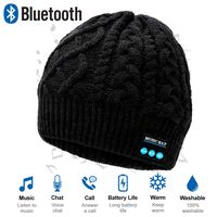 Upgraded Wireless Bluetooth Beanie Hat with Headphones V5.0, Unique Christmas Tech Gifts for Teen Boys/Girls/Boyfriend/Him/Husband/Men/Dad/Women/ Stocking Stuffers/Built-in HD Stereo Speakers & Mic