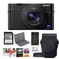 Sony RX100 VI 20.1 MP Premium Digital Camera Professional Bundle (6 Items)