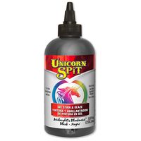 Unicorn SPiT 5771010 Gel Stain and Glaze, Midnight's Blackness 8.0 FL OZ Bottle