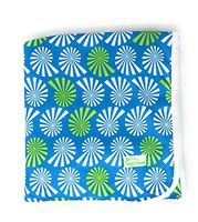 Hue's Home Designer Pattern Ultra-Soft Washable Large 29" x 29" Incontinence Chair or Bed Pad (Blue Nautilus)