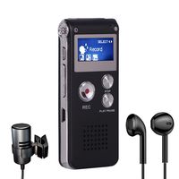 Digital Voice Recorder,KerLiTar K-R01 Voice Activated Recorder for PC Small Tape Recorders for Lectures/Meetings/Interviews