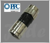 EX6PLUS Plenum RG-6 PPC Belden 18mm EX6 Plus Signal Tight Snap & Seal Outdoor Compression Connector, Comcast, DTV & Dish Approved, 1 Bag of 50 Connectors