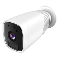 16GB Preinstalled Wireless Battery Powered Security Camera, Amzpas 2.4Ghz Rechargeable Outdoor Camera, 1080p Night Vision IP66 Waterproof Outdoor Security Camera with PIR Motion Sensor, Two Way Audio