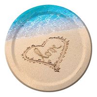 Club Pack of 96 Beach Love Disposable Paper Party Banquet Dinner Plates 10"