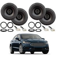 Compatible with Ford Fusion 2013-2019 Factory Speaker Upgrade Package Harmony R65 Speakers New