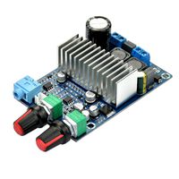 AOSHIKE TPA3116 DC 12-24v 100W Subwoofer Amplifier Board Support Bass Output Digital Small Power Amplifier Board Video Audio Accessories