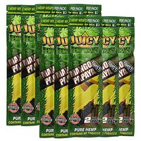 Juicy Jay's Hemp Wraps Mango Papaya (10 Packs, 2 Wraps Per Pack) Total 20 Wraps with ES Scoop Card