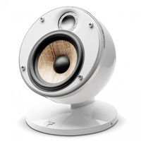 Focal Dome Flax 2-Way Compact Sealed Satellite Speaker (Single, White)