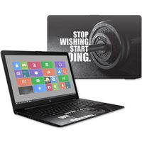 MightySkins Skin Compatible with HP 17t Laptop 17.3" (2017) - Start Doing | Protective, Durable, and Unique Vinyl Decal wrap Cover | Easy to Apply, Remove, and Change Styles | Made in The USA