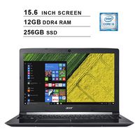 2020 Newest Acer Aspire 5 15.6 Inch FHD 1080P Laptop (8th Gen Intel Quad-Core i5-8250U up to 3.4GHz, 12GB DDR4 RAM, 256GB SSD, Intel UHD 620, WiFi, Bluetooth, HDMI, Webcam, Windows 10)
