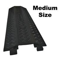 Drop Trak Cable & Hose Protector - Medium - Black