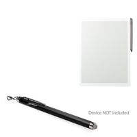 Sony DPT-RP1 Stylus Pen, BoxWave [EverTouch Capacitive Stylus] Fiber Tip Capacitive Stylus Pen for Sony DPT-RP1 - Jet Black