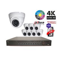 Dahua OEM 4MP Tribrid Security Package: 16CH Tribrid HCVR7216AN-4M (CVI AND IP and Analog ) w/3TB Security Hard Drive + (10) 4MP Outdoor HDCVI IR 3.6MM Eyeball Camera (NO LOGO OEM Local Support)