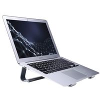 SKYZONAL Laptop Stand Aluminum Ventilated Stand Ergonomic Riser (Space Gray)