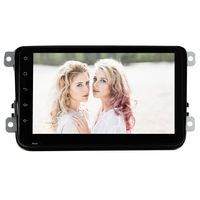 Double Din Android 6.0 Marshmallow Car Stereo no DVD Player In Dash GPS Navigation 8'' HD Touch Screen Bluetooth RDS Radio Receiver Mirrorlink 1080P Wifi 3G/4G Internet Cam-in for VW PASSAT GOLF JETTA