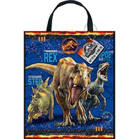 Unique Jurassic World Plastic Party Goodie Bag, Large, 13" x 11"