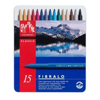 Caran D'ache Fibralo Markers, 15 (185.315)