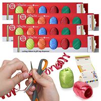 500ft American Greetings Curling Ribbon + 200 Gift Tags Assortment Christmas Set