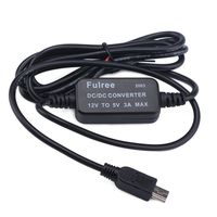 HOMREE DC/DC 8-22V 12V to 5V/3A Power Buck Converter Step-down Voltage Transformer Module with Mini USB Connectors Adapter