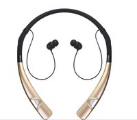 Bluetooth Headphones,Neckband Neck Wireless Earbuds Headset with Mic Noise Cancelling HD Stereo Sport Stereo Earphone Noise Cancelling,Gold