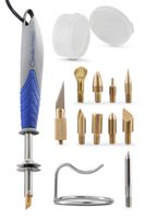 Chandler Tool Wood Burning Kit - 30 Watt - Pyrography Woodburner with Solid Brass Tips - for Woodburning Leather Burning Soldering DIY