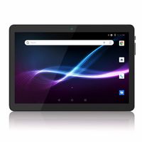 Android Tablet 10.1 Inch, 2.4GHz WiFi Tablets PC with 8MP Rear Camera and 32GB Storage, 1280x800 IPS Display, Quad Core Processor, GMS Certified, 6000mAh Battery, Bluetooth, GPS, FM, Black